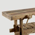 Arbejdsbord med 1 skuffe i Old Wood Natural Finish - Snedker Viadurini