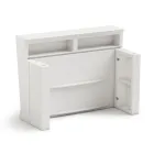 Lysende bardisk med tilbehør til organisering og flaskeholder - Rapport Viadurini