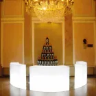 Modulære lyse bar tæller til haven Slide Snack Bar Viadurini