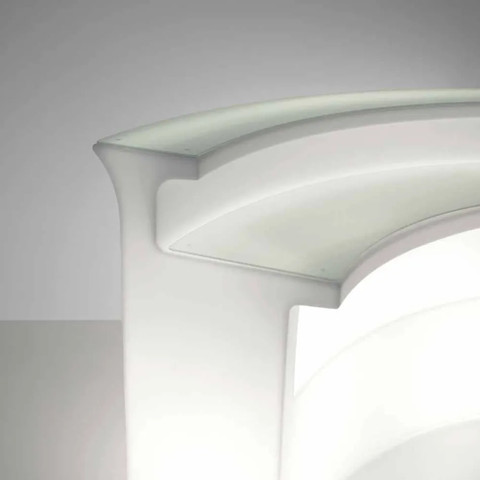 Bright bar counter Moderne stil Slide Break Bar lavet i Italien Viadurini