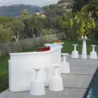 Bright bar counter Moderne stil Slide Break Bar lavet i Italien Viadurini