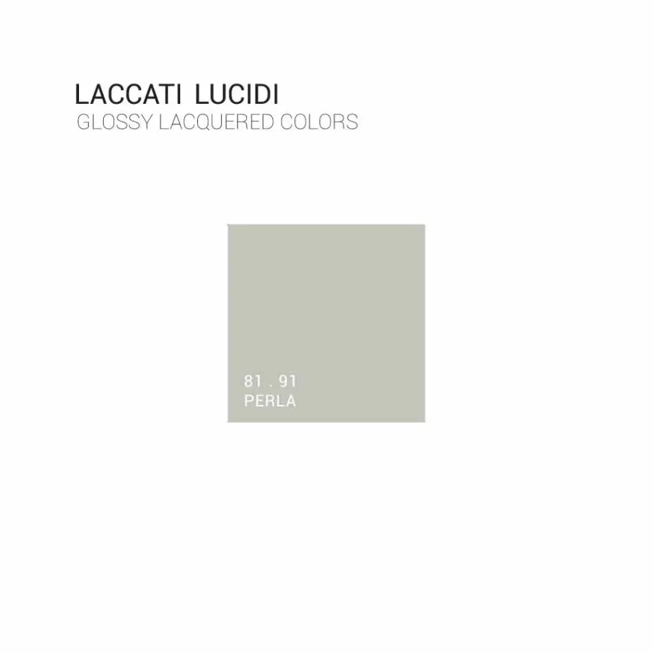 Moderne design suspenderet vask base 85x55x55cm Arya lakeret træ Viadurini