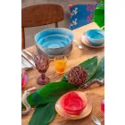 Moderne design glasfarvede vinglas 6 stykker - Timon Viadurini