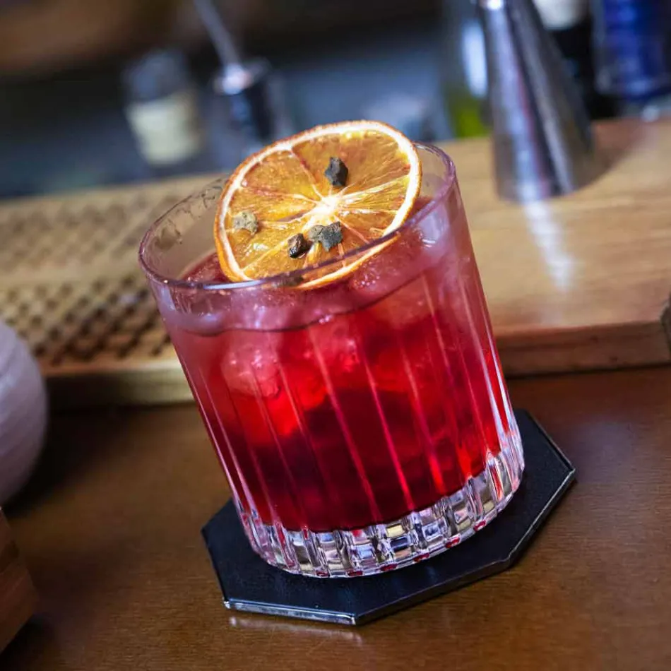 Dobbelt gammeldags tumbler lave briller 12 stykker luksus - Senzatempo Viadurini