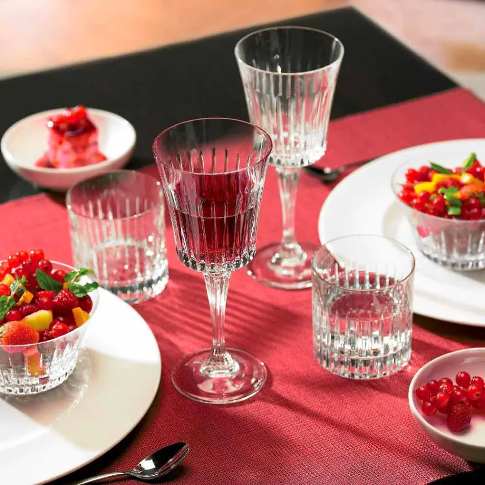 Dobbelt gammeldags tumbler lave briller 12 stykker luksus - Senzatempo Viadurini