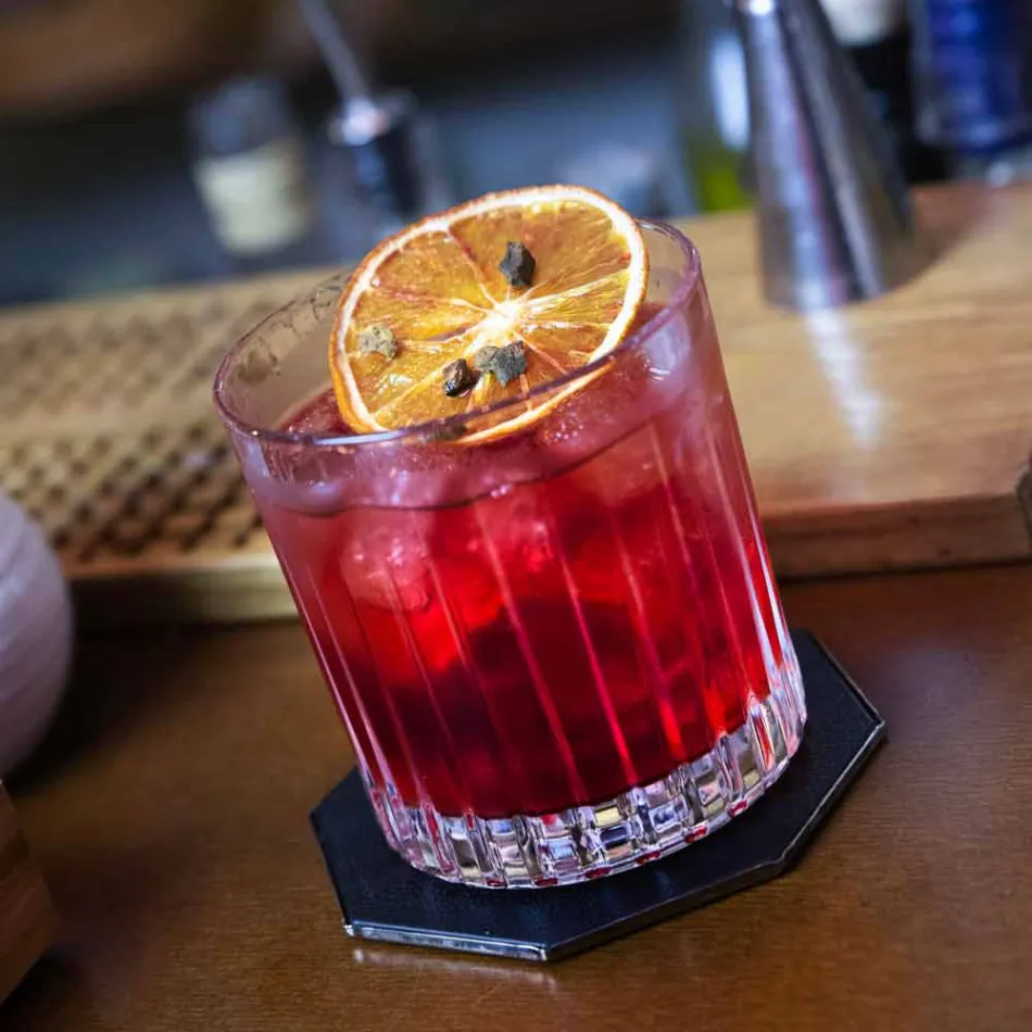 Lowball Tumbler Basso gammeldags briller til Cockatil 12 stykker - Senzatempo Viadurini