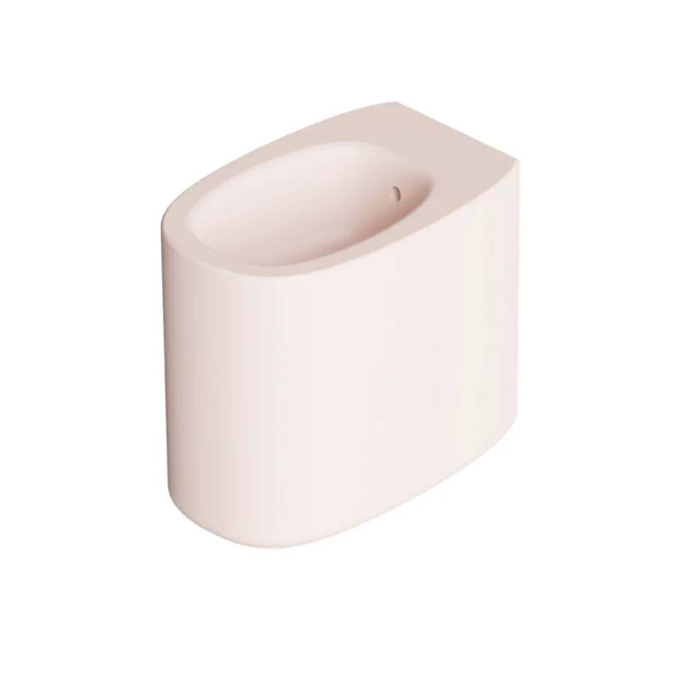 Gulvmonteret keramisk bidet i forskellige farver, lavet i Italien - Pige Viadurini