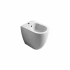 Bidet i moderne design keramisk Shine Square Open uindfattede H50 cm Viadurini