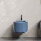 Væghængt keramisk bidet i forskellige farver fremstillet i Italien - pige Viadurini