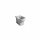 Hung bidet Moderne Stil 54x36 cm i hvid keramik, lavet i Italien Viadurini