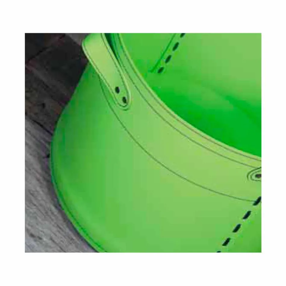 Logholder i 100% fremstillet i Italien Cartesio læder Viadurini