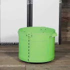 Logholder i 100% fremstillet i Italien Cartesio læder Viadurini