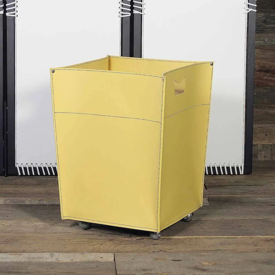 Brænde taske i switch læder 100% fremstillet i Italien Viadurini