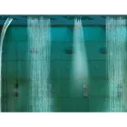 Bossini To-jet krom loftsbrusehoved med Dream-kromoterapi Viadurini