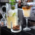 Luksus vin- og cocktailglasdesign i øko-krystal 12 stykker - Senzatempo Viadurini