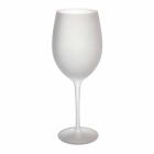 Farvede vinglas i frostet glas med iseffekt, 12 stykker - efterår Viadurini