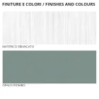 Komplet værelse med 4 moderne designelementer fremstillet i Italien - Mallorca Viadurini