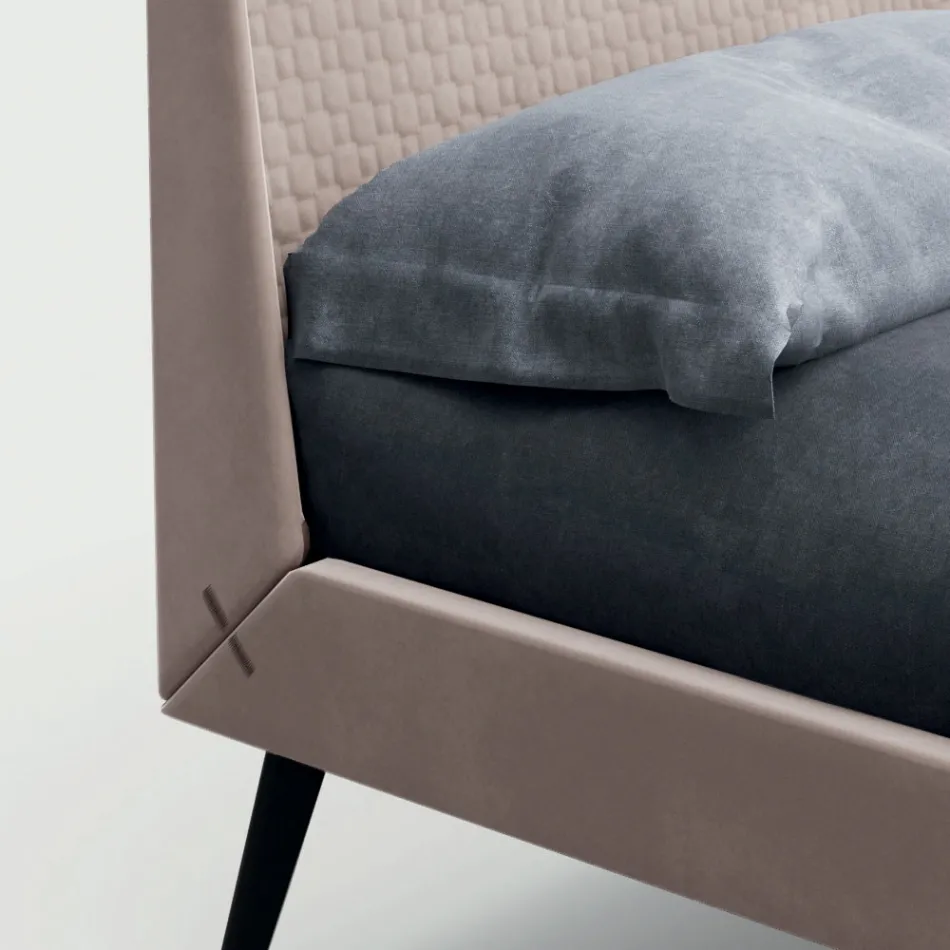 Soveværelse med 4 moderne designelementer fremstillet i Italien - elektrisk Viadurini