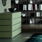 Soveværelse med 5 moderne elementer fremstillet i Italien Høj kvalitet - Rieti Viadurini