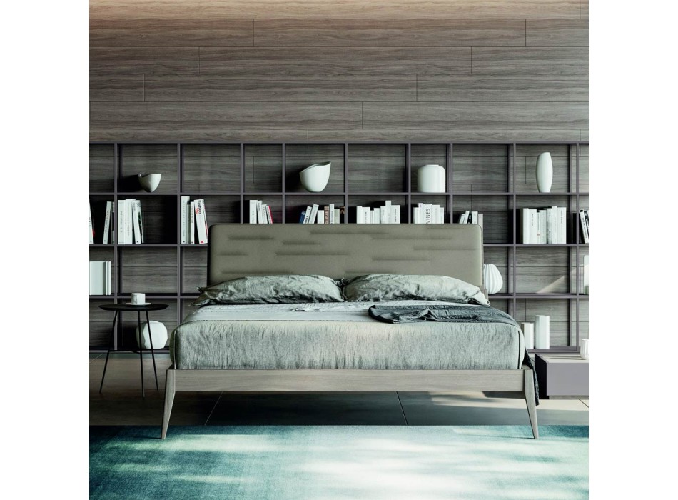 Soveværelse med 5 moderne elementer fremstillet i Italien Høj kvalitet - Rieti Viadurini