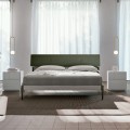 Komplet soveværelse med 4 moderne elementer fremstillet i Italien Precious - Verminia