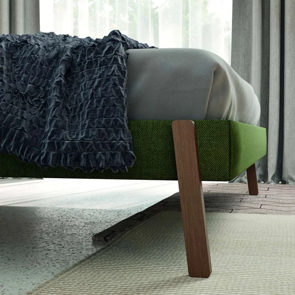 Komplet soveværelse med 5 moderne elementer fremstillet i Italien - Shaila Viadurini