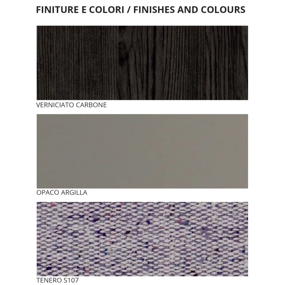 Komplet 6 -element luksus soveværelse fremstillet i Italien - Adige Viadurini