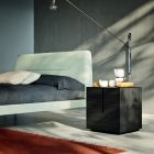 Dobbelt soveværelse med 5 elementer moderne stil fremstillet i Italien - Octavia Viadurini