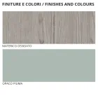 Moderne soveværelse med 4 elementer i moderne stil fremstillet i Italien - Lusinda Viadurini