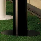 Bioethanol pejs Udendørs Dean lakeret gulv stål Viadurini