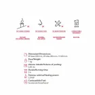 Bioethanol pejs med rustfrit stål bord og glas Leon, fremstillet i Italien Viadurini