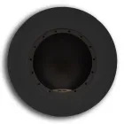 Rund designvæg Bioethanol Pejs i malet stål - Trenton Viadurini