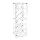 Gennemsigtig plexiglas flaskeholder lavet i Italien - Whines Viadurini