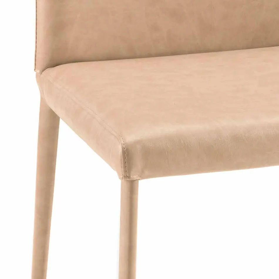 Carly moderne design spisestue stol lavet i Italien Viadurini