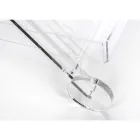 Køkkenvogn 4 hjul i gennemsigtigt plexiglas eller med træ - Magimbo Viadurini