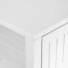 Udendørs vogn i malet aluminium med forskellige overflader - Hotel Viadurini