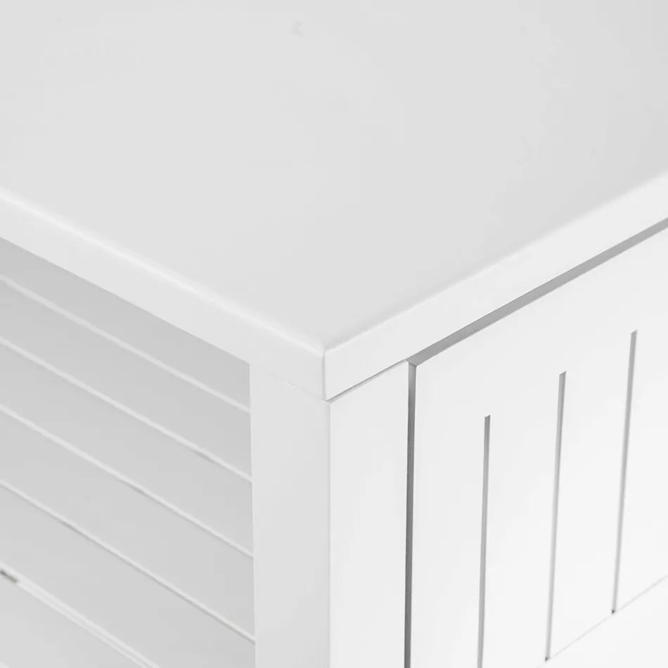 Udendørs vogn i malet aluminium med forskellige overflader - Hotel Viadurini