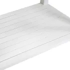 Udendørs vogn i malet aluminium med forskellige overflader - Hotel Viadurini