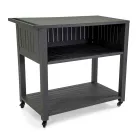 Udendørs vogn i malet aluminium med forskellige overflader - Hotel Viadurini