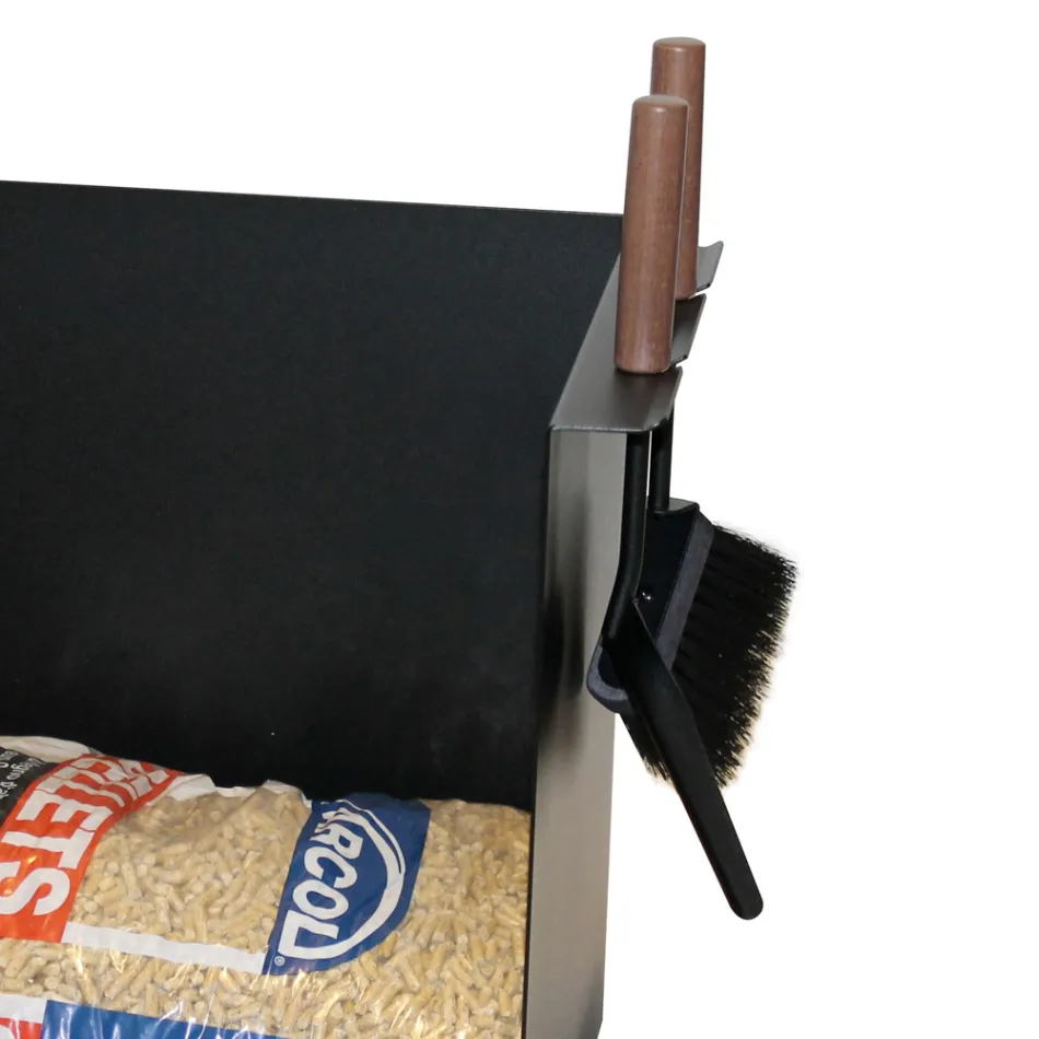 Metal Pillepose Holder Trolley med hjul Made in Italy - Pinguino Viadurini