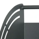 Metal trævogn med 4 hjul Made in Italy - Coccinella Viadurini