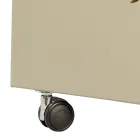 Metal trævogn med 4 hjul Made in Italy - Coccinella Viadurini