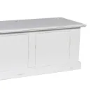 Skrin i fineret træ og forskellige finisher lavet i Italien - Hermod Viadurini