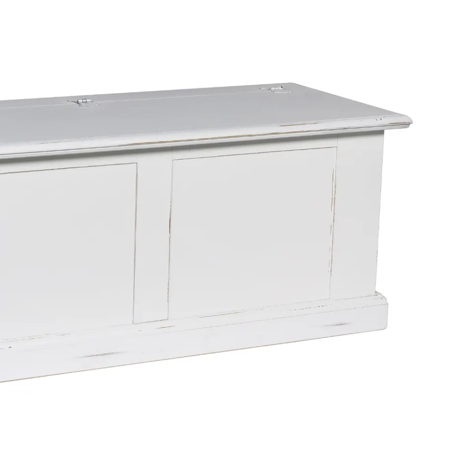 Skrin i fineret træ og forskellige finisher lavet i Italien - Hermod Viadurini