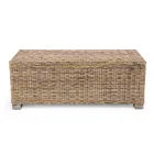 Udendørs kiste i naturfiber af Kubù - Nogitsune Viadurini