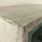 Håndværker kommode i gran med 3 skuffer lavet i Italien - abe Viadurini