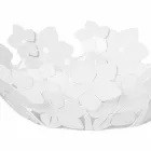 Midtstykke med blomster i mudjern, hvid eller blå - Marken Viadurini