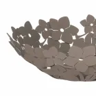 Midtstykke med blomster i mudjern, hvid eller blå - Marken Viadurini