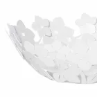 Midtstykke med blomster i mudjern, hvid eller blå - Marken Viadurini