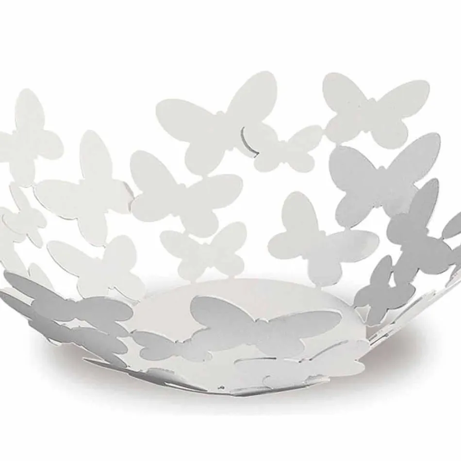 Hvid, beige eller elfenben jern Design Centerpiece fremstillet i Italien - Leiden Viadurini